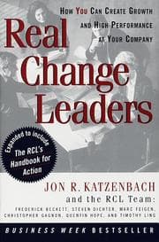 Tapa de Real change leaders
