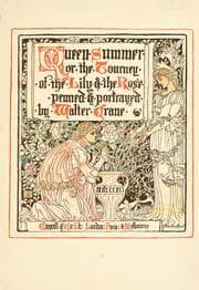 Tapa de Queen Summer, or, The tourney of the lily & the rose