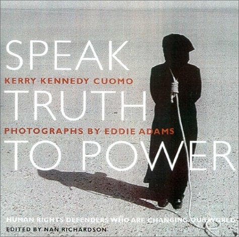 Tapa de Speak truth to power