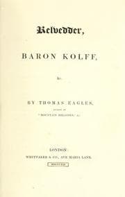 Tapa de Relvedder, Baron Kolff, &c