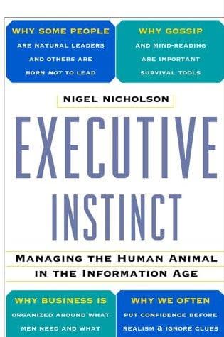 Tapa de Executive Instinct