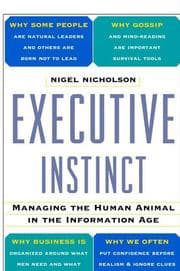 Tapa de Executive Instinct