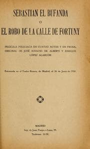 Tapa de Sebastian el bufanda, o, El robo de la calle de Fortuny