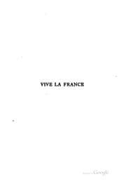 Tapa de Vive la France