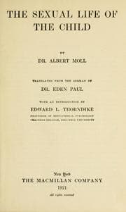 Tapa de The sexual life of the child