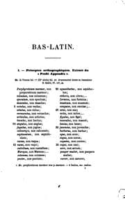 Tapa de Recueil d'anciens textes bas-latins, provençaux et français