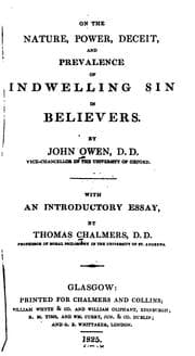 Tapa de On the Nature, Power, Deceit, and Prevalence of Indwelling Sin in Believers