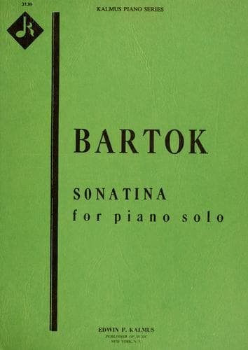 Tapa de Sonatina