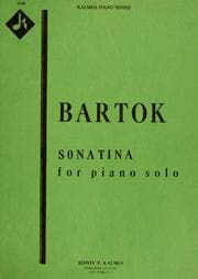 Tapa de Sonatina