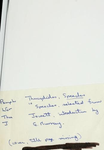 Tapa de Speeches