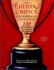 Tapa de Editors' Choice Crosswords Collection (Other)