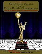 Tapa de World-Class Puzzles from the World Puzzle Championships, Volume 5 (Other)