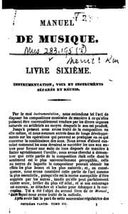 Tapa de Nouveau manuel complet de musique vocale et instrumentale, ou, Encyclopédie ...