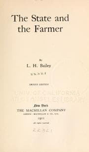 Tapa de The state and farmer