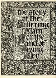 Tapa de The story of the Glittering Plain, which has also been called the Land of living men or the Acre of the undying