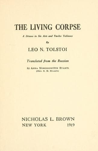 Tapa de The living corpse