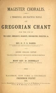 Tapa de A Theoretical and practical manual of Gregorian Chant