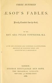 Tapa de Three hundred Æsop's fables