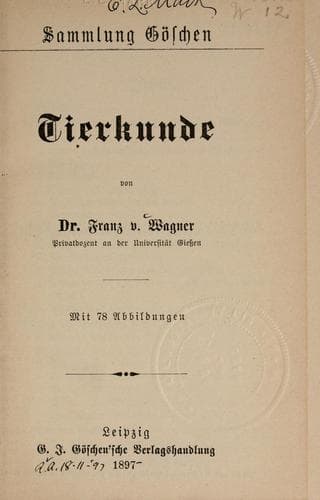 Tapa de Tierkunde