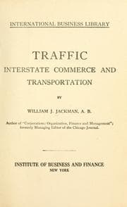 Tapa de Traffic, interstate commerce and transportation
