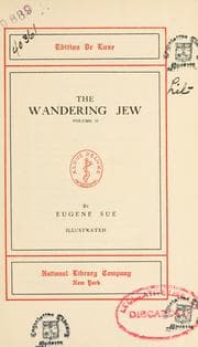 Tapa de The wandering jew