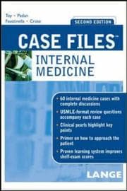 Tapa de Case Files Internal Medicine (Lange Case Files)
