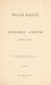 Tapa de William McKinley