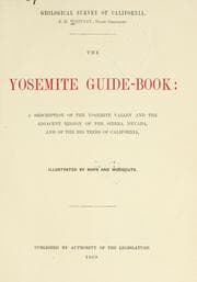 Tapa de The Yosemite Guide-Book