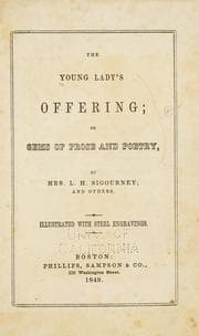 Tapa de The young lady's offering