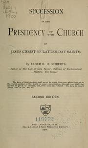 Tapa de Succession in the presidency of the Church of Jesus Christ of Latter-day Saints