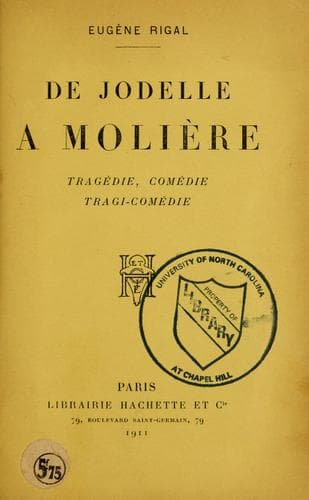 Tapa de De Jodelle à Molière