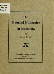 Tapa de The haunted millionaire of Montecito