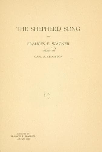 Tapa de The shepherd song
