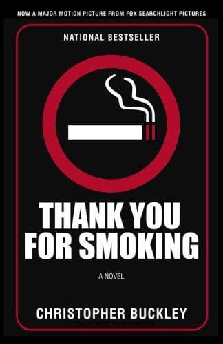 Tapa de Thank You for Smoking
