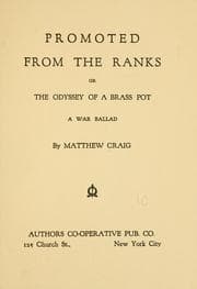 Tapa de Promoted from the ranks