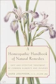 Tapa de A Homeopathic Handbook of Natural Remedies