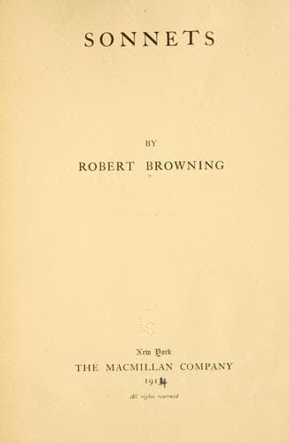 Tapa de Sonnets