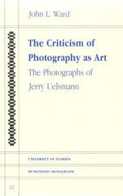 Tapa de The Criticism of Photography As Art