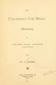 Tapa de On Colorado's fair mesas