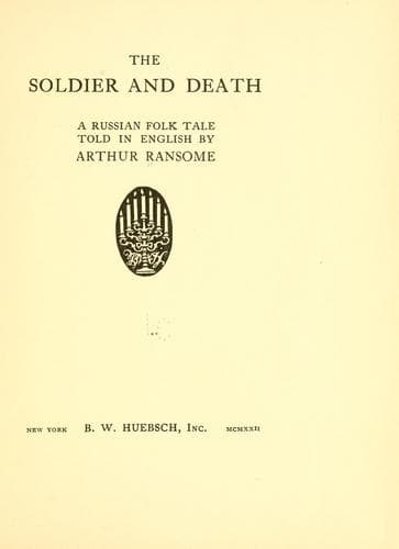 Tapa de The soldier and death