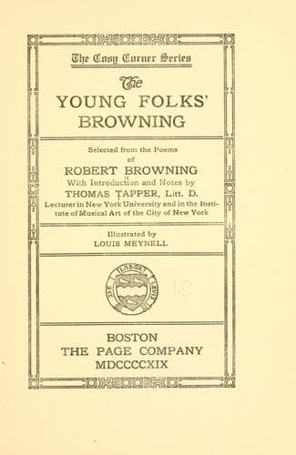 Tapa de The young folks Browning