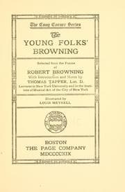 Tapa de The young folks Browning