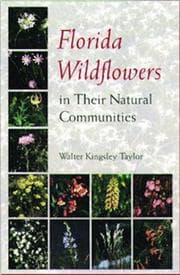 Tapa de Florida wildflowers in their natural communities