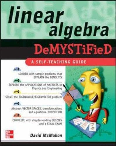 Tapa de Linear algebra demystified