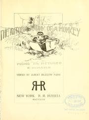 Tapa de The autobiography of a monkey