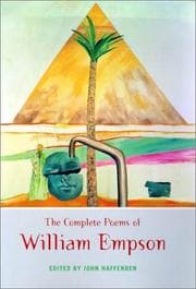 Tapa de The complete poems of William Empson
