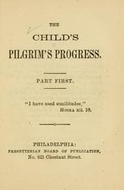 Tapa de The child's Pilgrim's progress