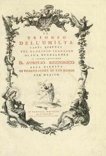 Tapa de Il trionfo dell' umiltà