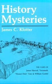 Tapa de History mysteries