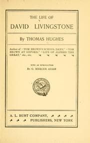 Tapa de The life of David Livingstone